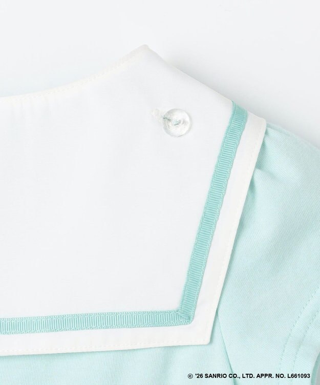 ANY KIDS 【シナモロール×ANY KIDS】2WAY セーラーカラーワンピース ミント