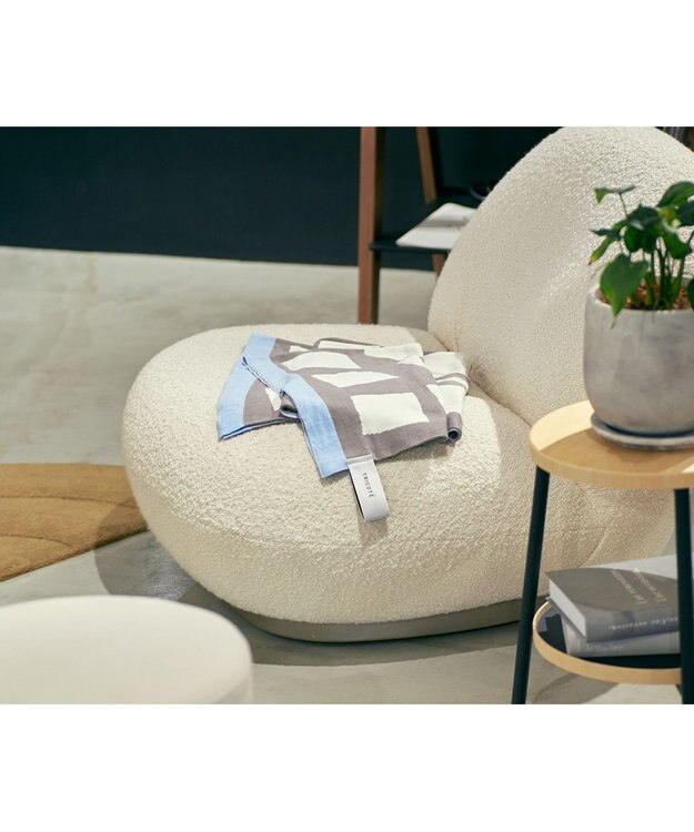 TRICOTE DANCE TILE BLANKET 92GRAY