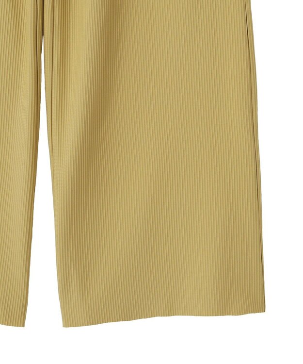 Green Parks セルフカットリブパンツ Green