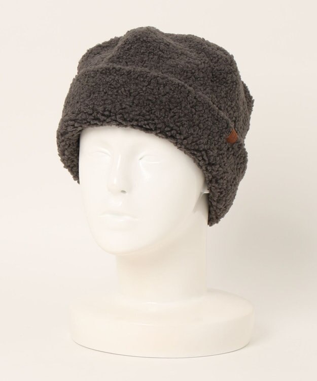 OP／FILA 【OP】ボアビーニー チャコールグレー