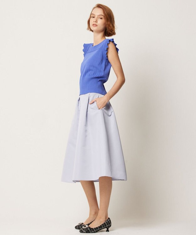 TOCCA 【UV90%以上カット・消臭・洗える】TWELVE STEPS スカート サックスブルー系