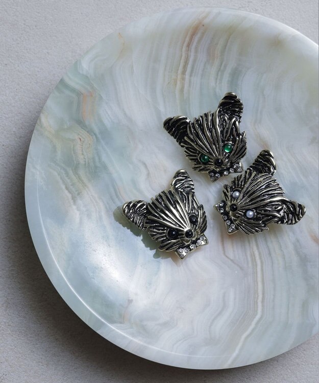 組曲 S 【組曲×setsuko sagittaire】kinakoスポンディッシュ ニットジャケット グレー系