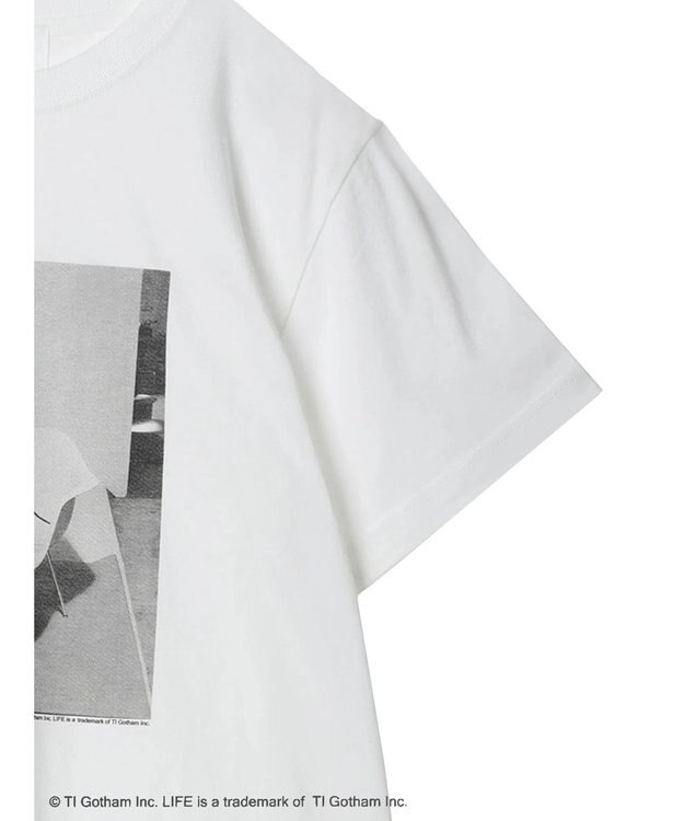 Green Parks ＬＩＦＥ　猫フォトＴシャツ White
