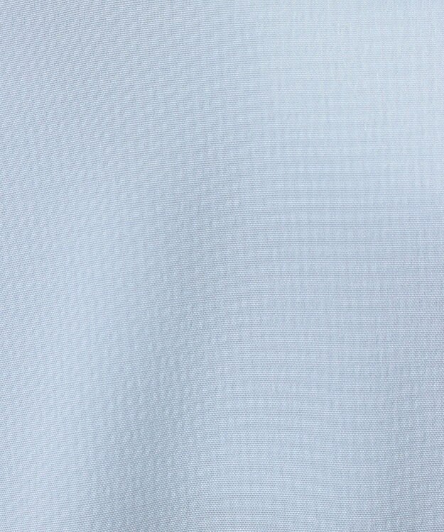 earth music&ecology タックプリーツショートシャツ Sax