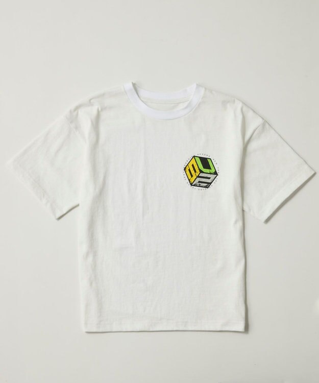 OP／FILA 【SEVEN2】デザインTシャツ ホワイト