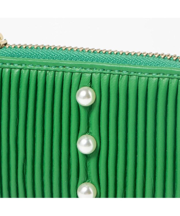 UNBILLION ペルケ perche / シーププリーツスマートキーケース グリーン