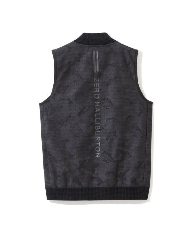 ZERO HALLIBURTON クールドッツカモフラベスト 82841 W4S8b レディースゴルフ ネイビー