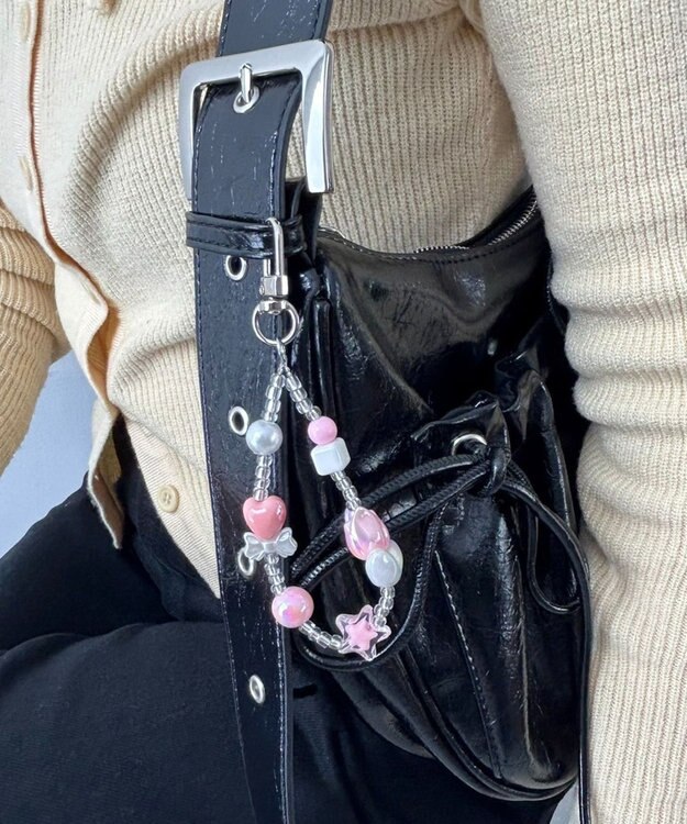 WEGO ビーズフープキーホルダーG 柄6