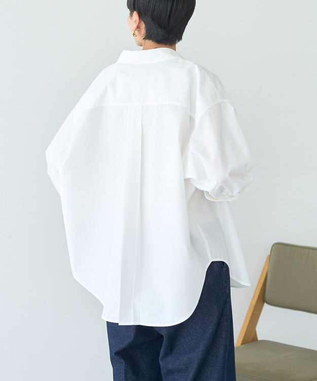 AMERICAN HOLIC イージーケアブロードシャツ Off White