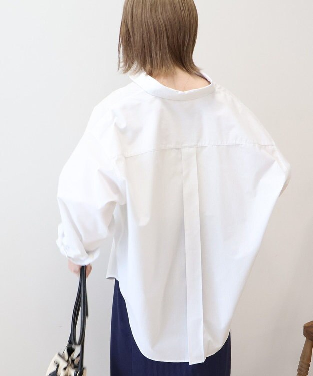 AMERICAN HOLIC イージーケアブロードシャツ Off White