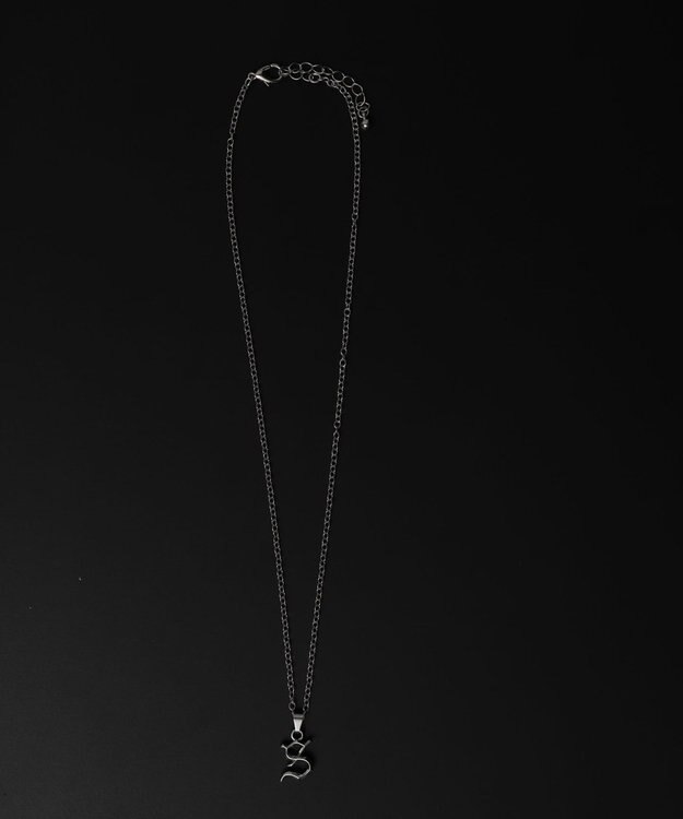 WEGO Mイニシャルネックレス 柄3