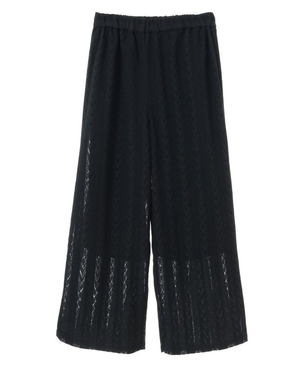 CRAFT STANDARD BOUTIQUE レースパンツ Black