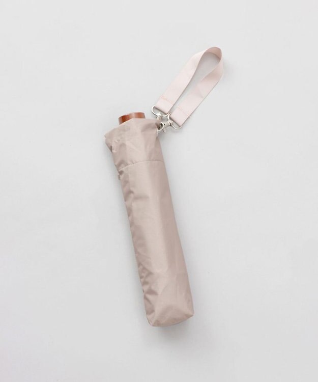 AURORA  【WEB限定】サマーシールド 晴雨兼用傘（大寸折りたたみ・クイックオープン）（ジェラートカラーコレクション） ミルクティー