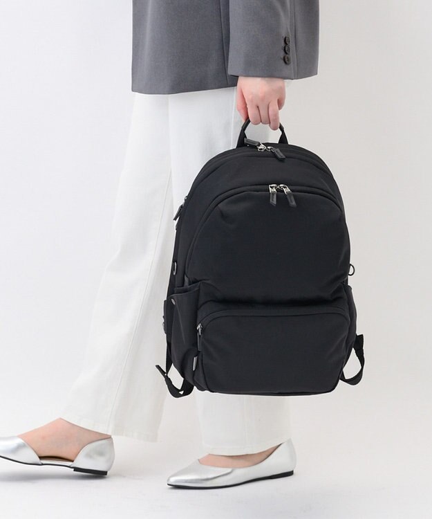 ACE BAGS & LUGGAGE W&.Day/Night ポッケスアプト ラウンドリュック A4サイズ 14.0インチPC収納 20221 ダブルアンドデイナイト ブラック