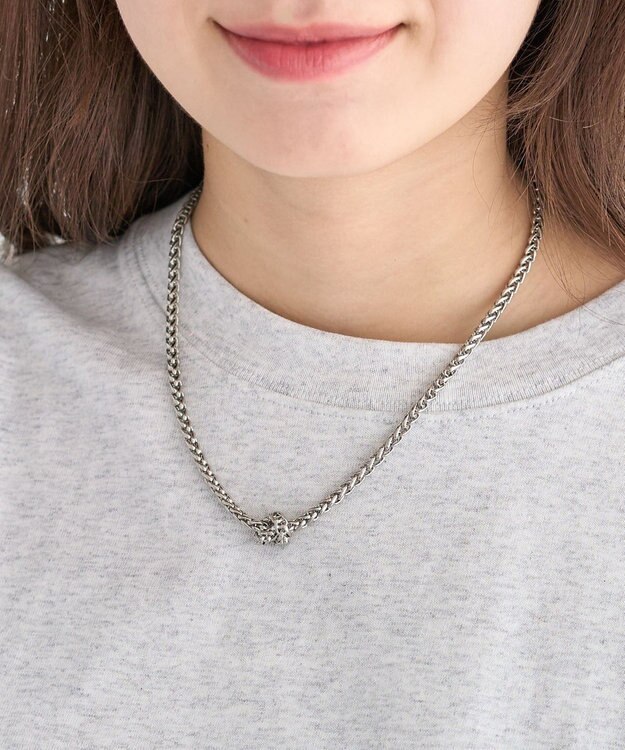 Green Parks ・ＨＡＬＦ　ＴＩＭＥ　チェーンネックレス Silver