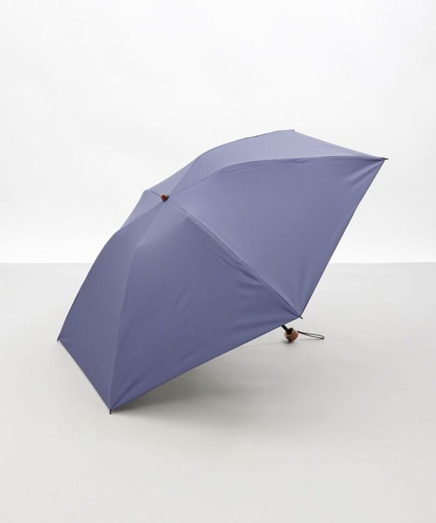 AURORA  【WEB限定】サマーシールド 晴雨兼用傘（大寸折りたたみ・クイックオープン）（ジェラートカラーコレクション） ブルーベリーソーダ