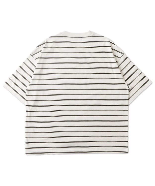 WEGO ワンポイントボーダーT 柄1