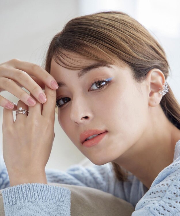 Tiaclasse バタフライ イヤーカフ シルバー