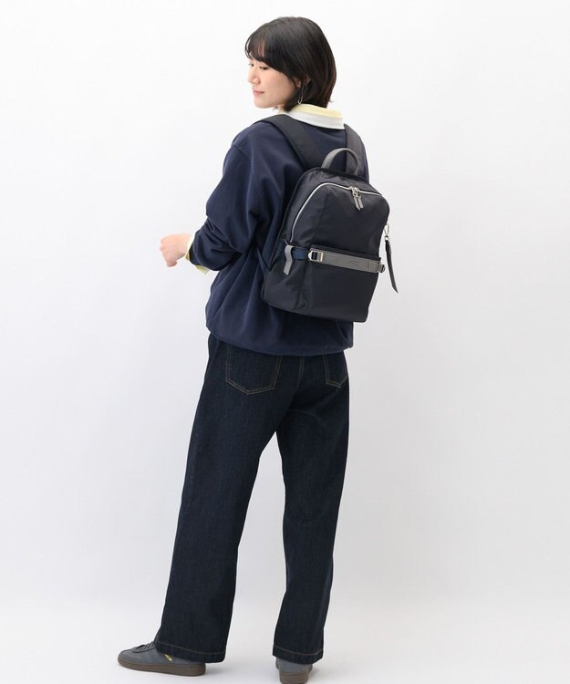 ACE BAGS & LUGGAGE W&.Day/Night リッカノーツ スクエアリュック A4サイズ 13.3インチPC収納 19161 ダブルアンドデイナイト ネイビー