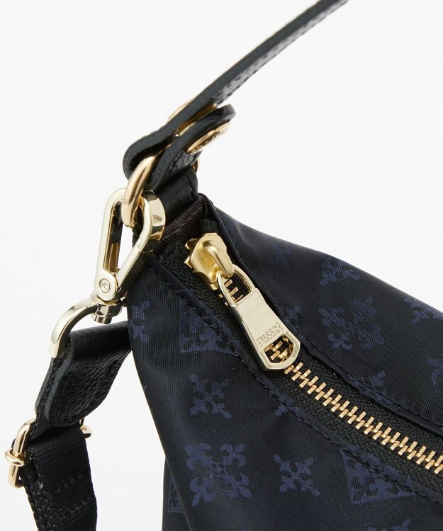 russet シンプルショルダーバッグ (CE-1243) Black/Navy