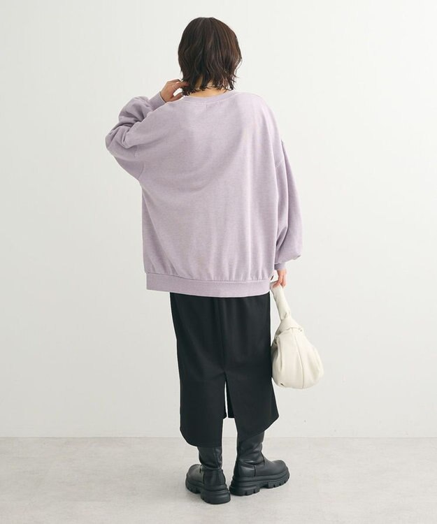 Green Parks ・ＤＯＵＢＬＥ　ＦＬＡＧＳ　フォトｐｔスウェット Lavender
