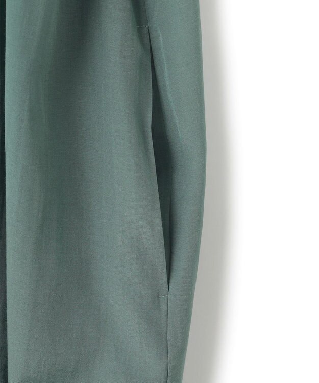 23区 L 【接触冷感/速乾性/洗える】エアリーブライトローン ワンピース セージグリーン系