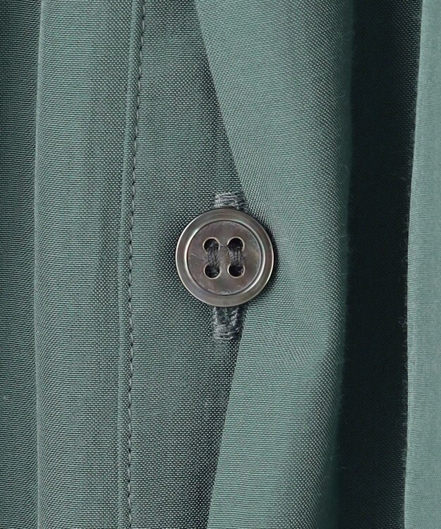 23区 L 【接触冷感/速乾性/洗える】エアリーブライトローン ワンピース セージグリーン系