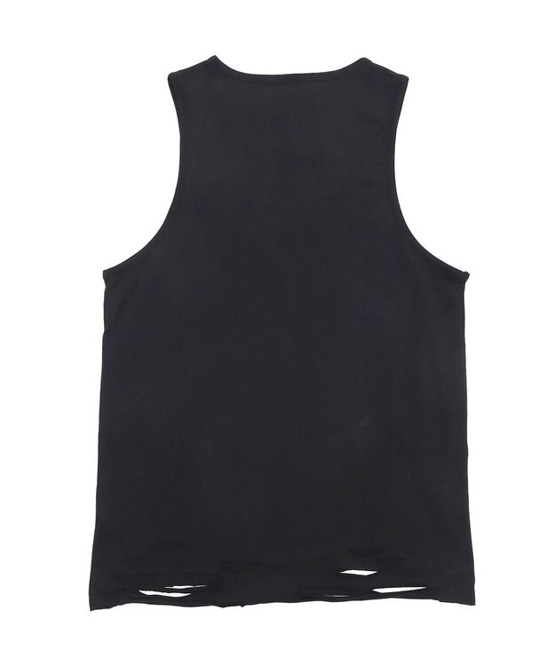 WEGO ダメージタンクトップ ブラック