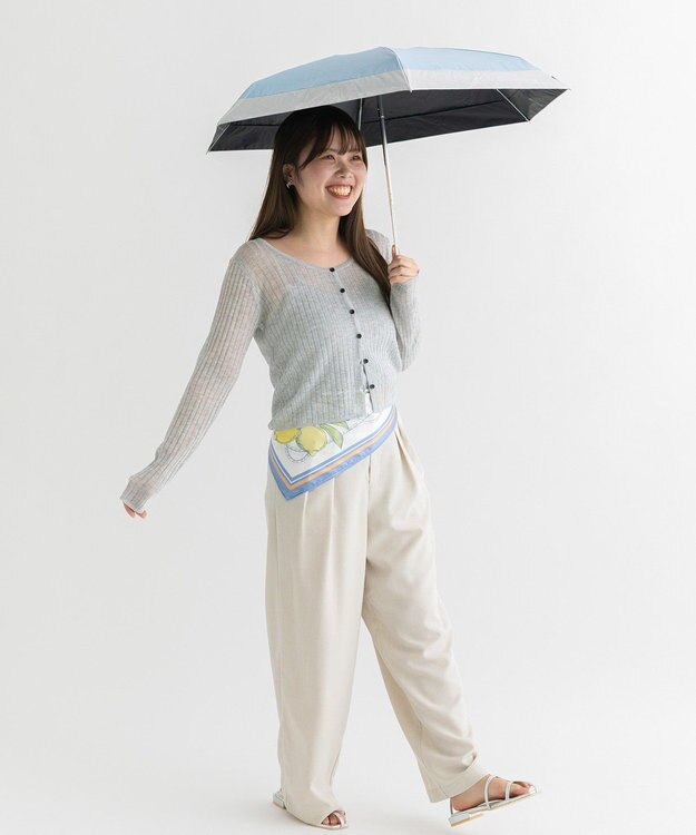 earth music&ecology earth×Wpc.コンパクト日傘 Black
