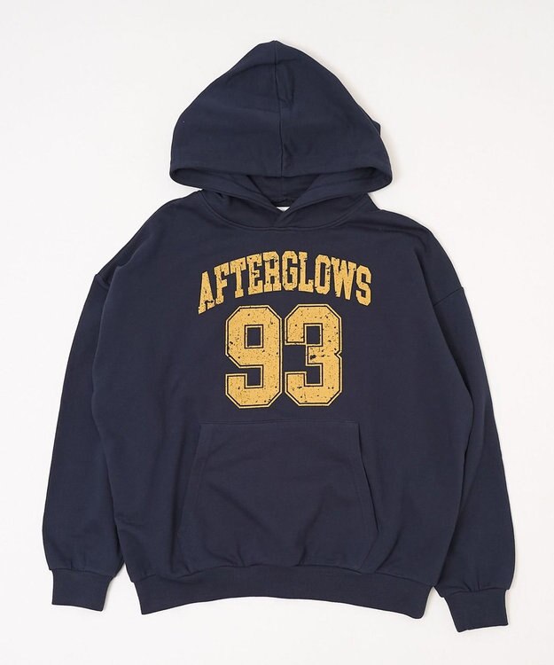 WEGO グラフィックプルパーカー ネイビー