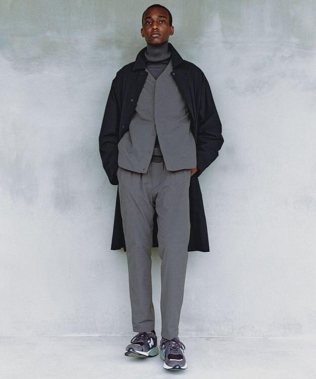 UNFILO MENS FINE MOVE+ テーパードパンツ [23年商品] グレー