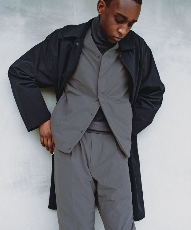 UNFILO MENS FINE MOVE+ テーパードパンツ [23年商品] グレー