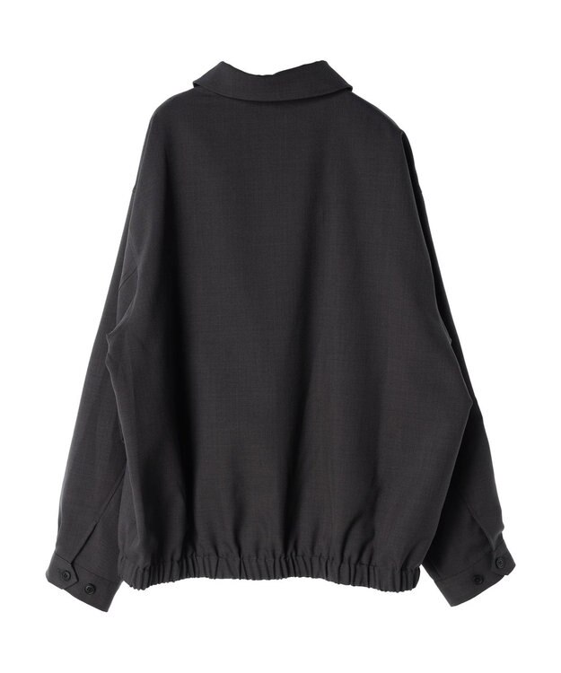 CRAFT STANDARD BOUTIQUE ポリエステルツイルスポーツジャケット Charcoal Gray