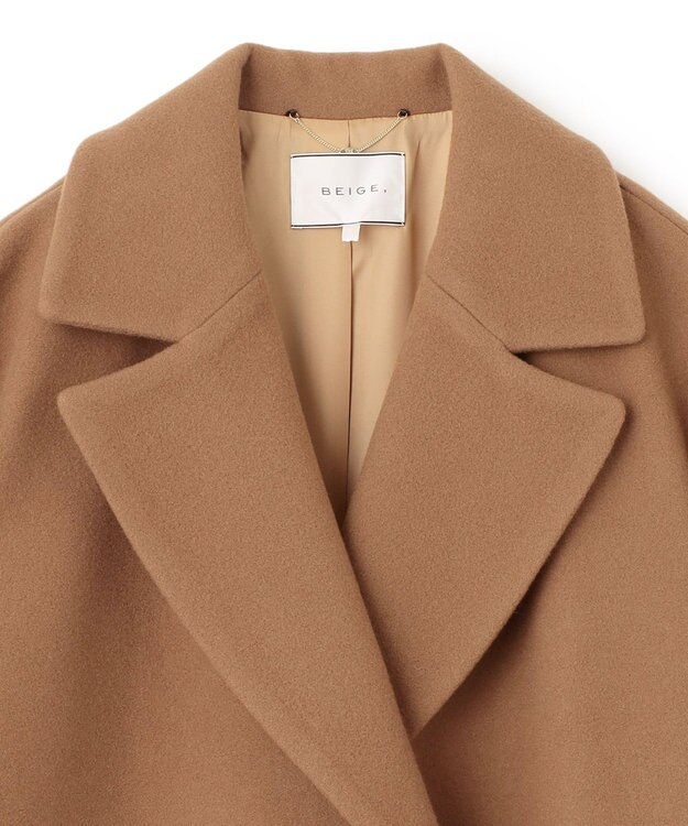 BEIGE， 【WEB限定】JANNU / ロングコート Camel