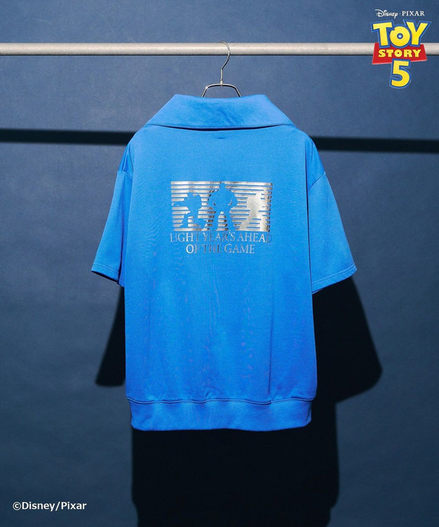 AMERICAN HOLIC 【TOY STORY 5】ハーフZIPプルオーバー Blue