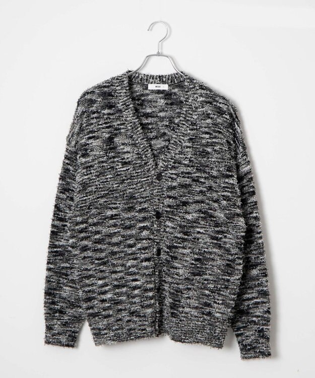 WEGO ツイストブークレカーディガン ブラックその他