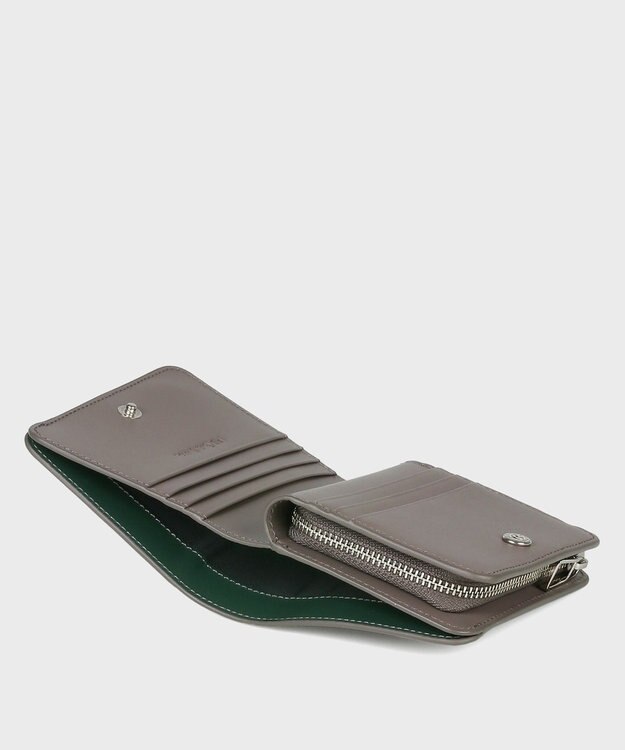 Paul Smith PS Paul Smith ドローイング 2つ折り財布 グレイッシュベージュ