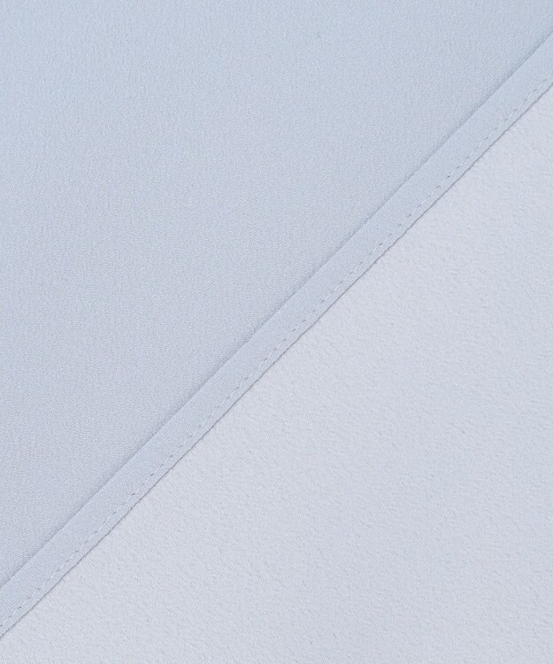 J.PRESS LADIES S ヌーディスバックサテン ブラウス サックス系