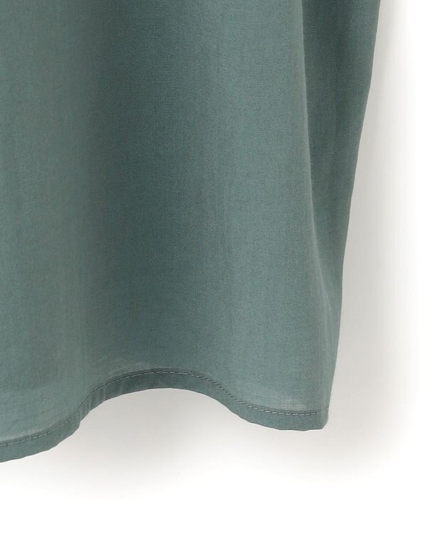 23区 L 【接触冷感/速乾性/洗える】エアリーブライトローン ワンピース セージグリーン系