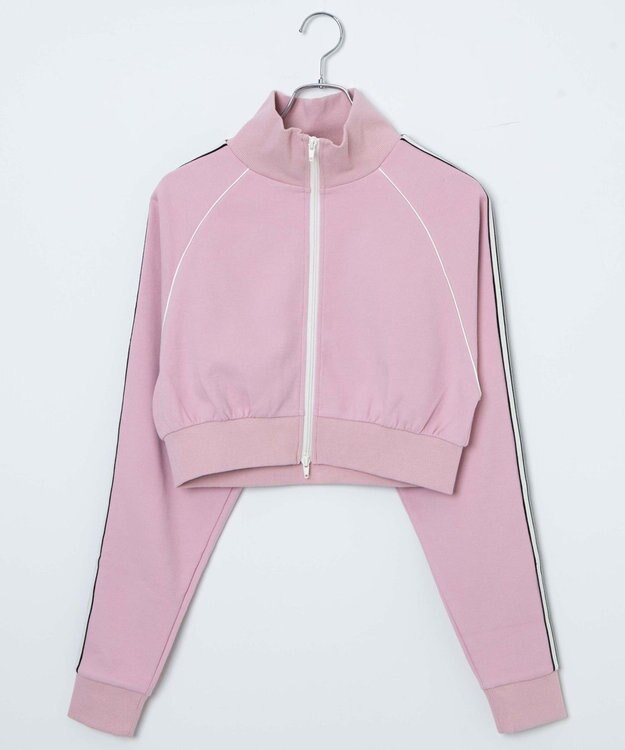 WEGO ショートトラックジャケット ピンク