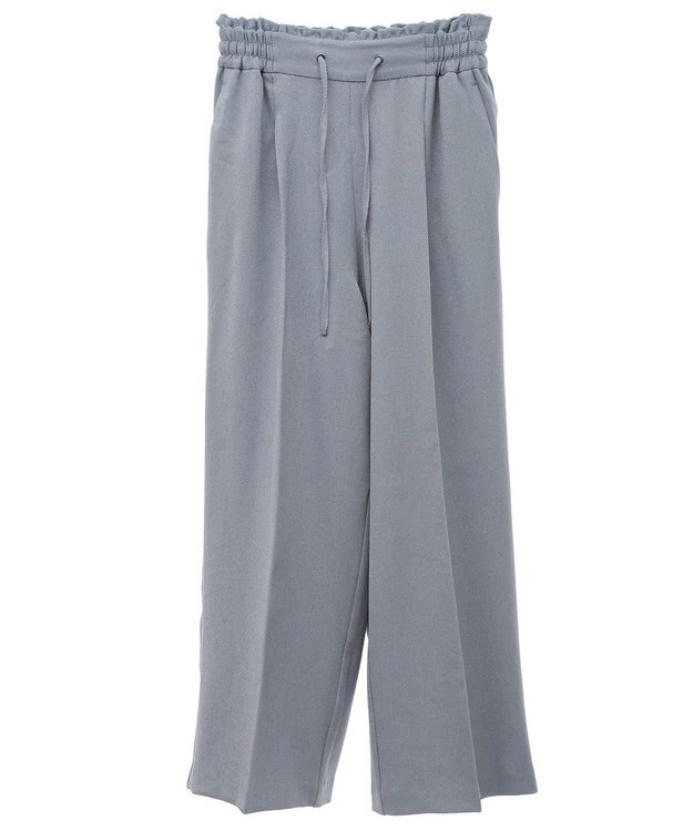 earth music&ecology ウールライクリラックスパンツ Gray