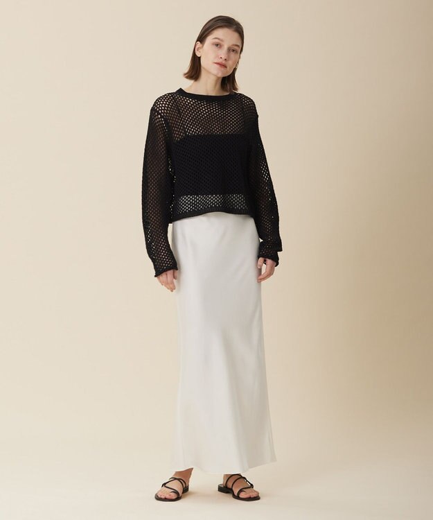 BEIGE， GINETTE / ロングスカート Ecru