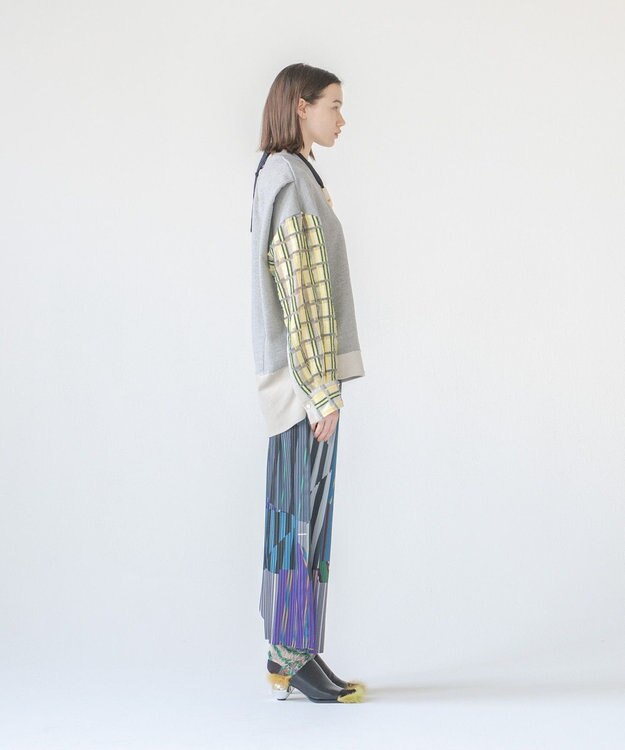 COQ 【日本製】COMPOSITE プルオーバー ライトグレー