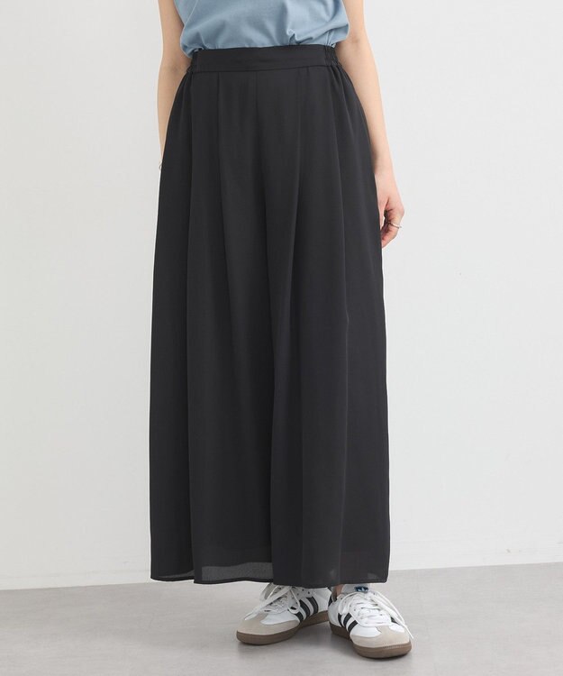 earth music&ecology 選べる丈アソートスカーチョ Black