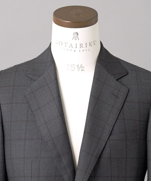 GOTAIRIKU 【ZEGNA/ゼニア】TROFEO/トロフェオ スーツ（グレー×格子） グレー系4