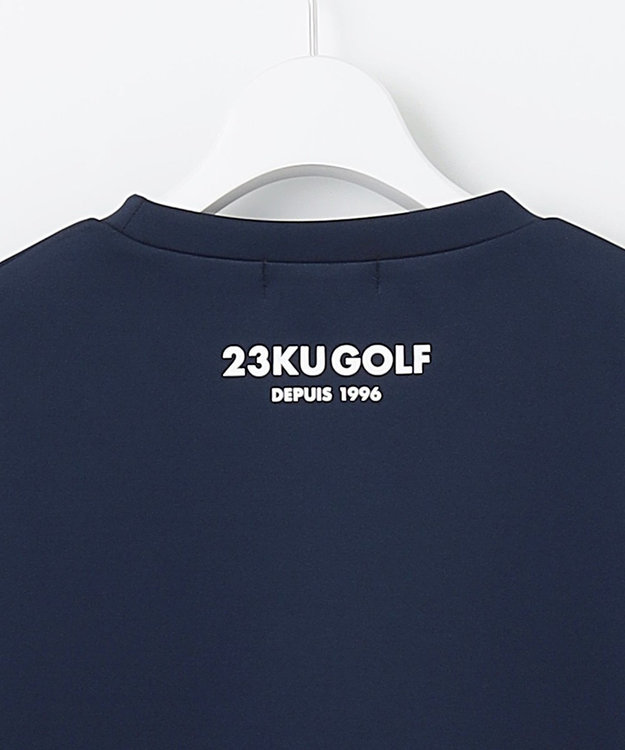23区GOLF 【WOMEN】『PEANUTS』コラボプリントトレーナー ネイビー系