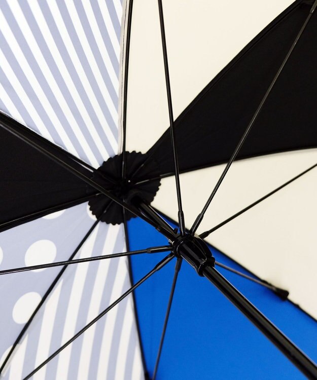 +RING 【UVカット90%以上】【数量限定】 UNISEX 雨傘（長）60cm MLT T1218 マルチカラー