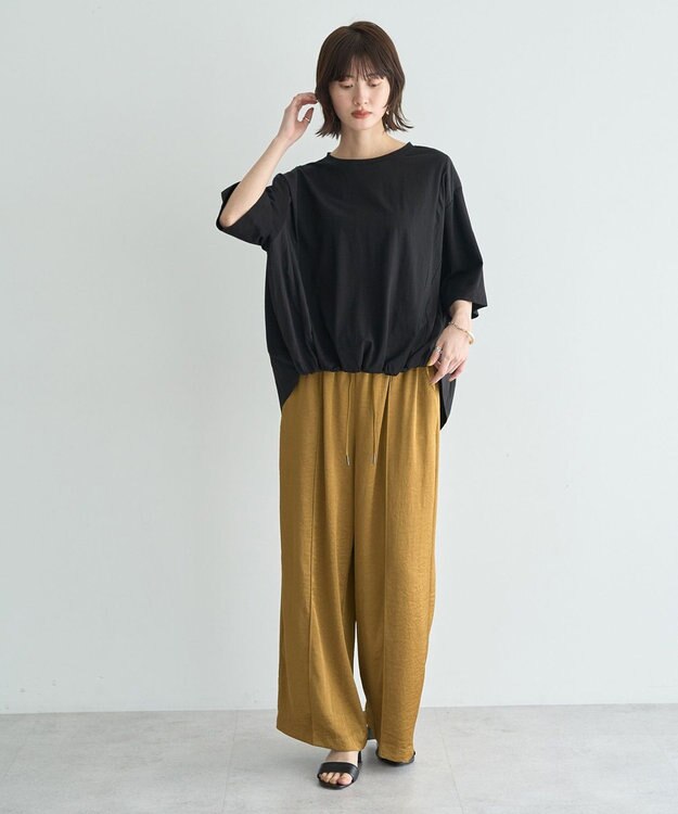 YECCA VECCA 素材MIXカットプルオーバー White