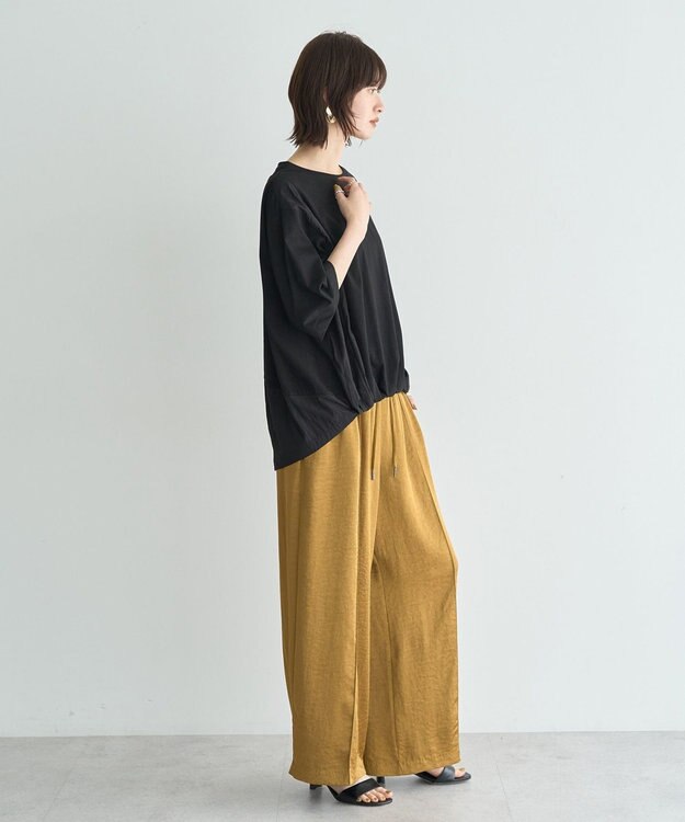 YECCA VECCA 素材MIXカットプルオーバー White