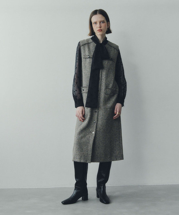 ツイードジレジャンスカ / YECCA VECCA | ファッション通販 【公式通販